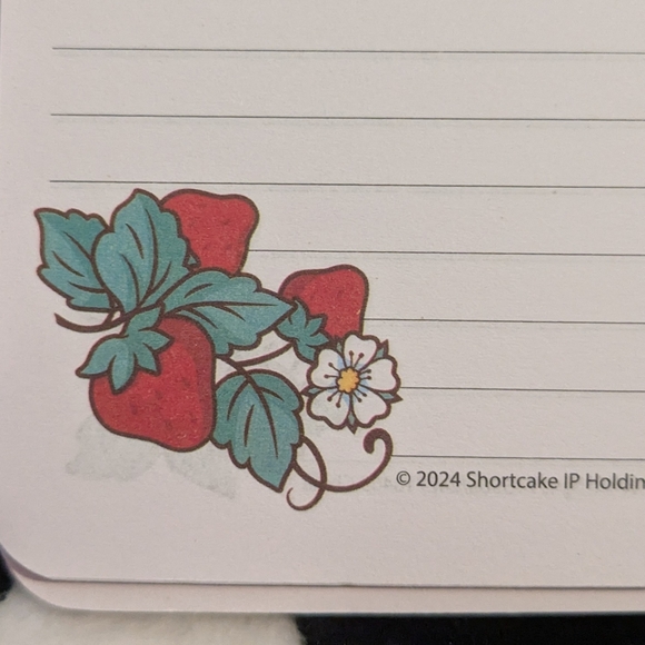 Strawberry Shortcake Notebook Notepad Journal - Picture 11 of 16